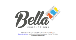 Desktop Screenshot of bellaproduction.com
