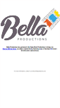 Mobile Screenshot of bellaproduction.com